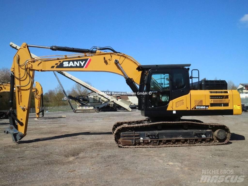 Sany SY 265 CLC Paletli ekskavatörler