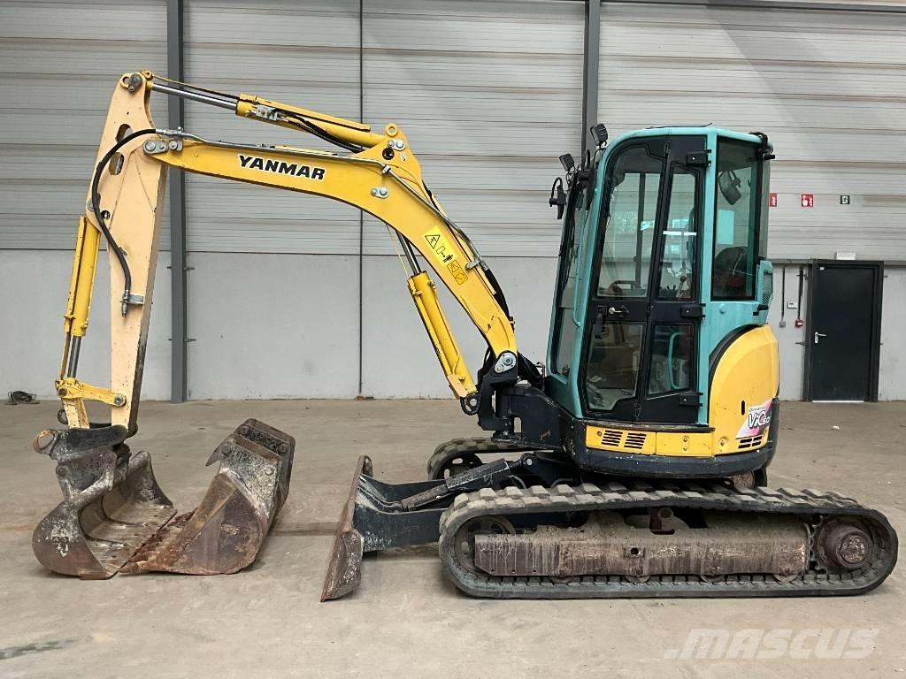 Yanmar Vio 50 U Mini ekskavatörler, 7 tona dek
