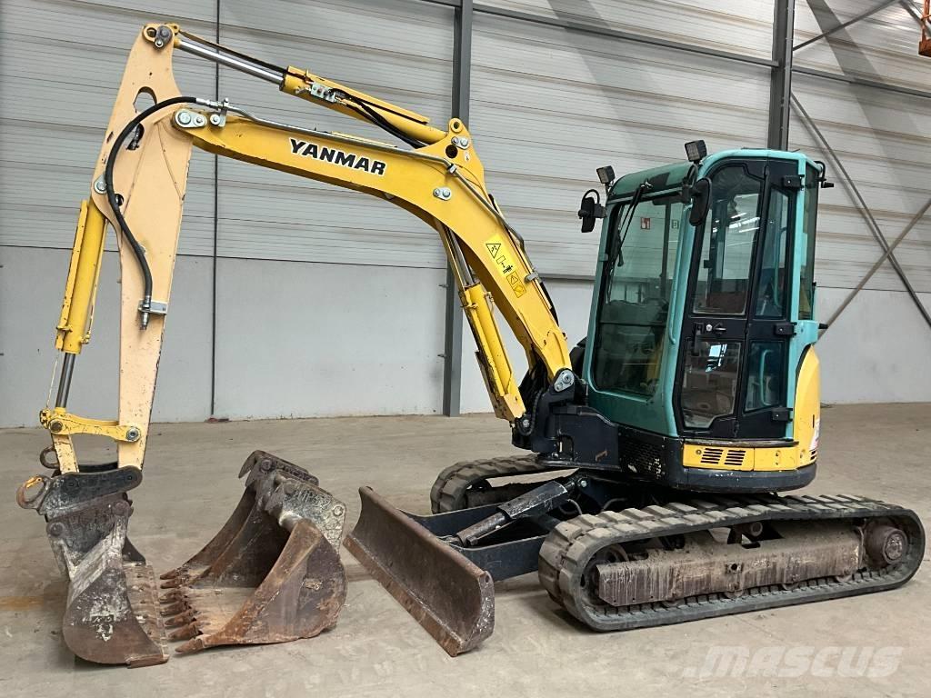 Yanmar Vio 50 U Mini ekskavatörler, 7 tona dek