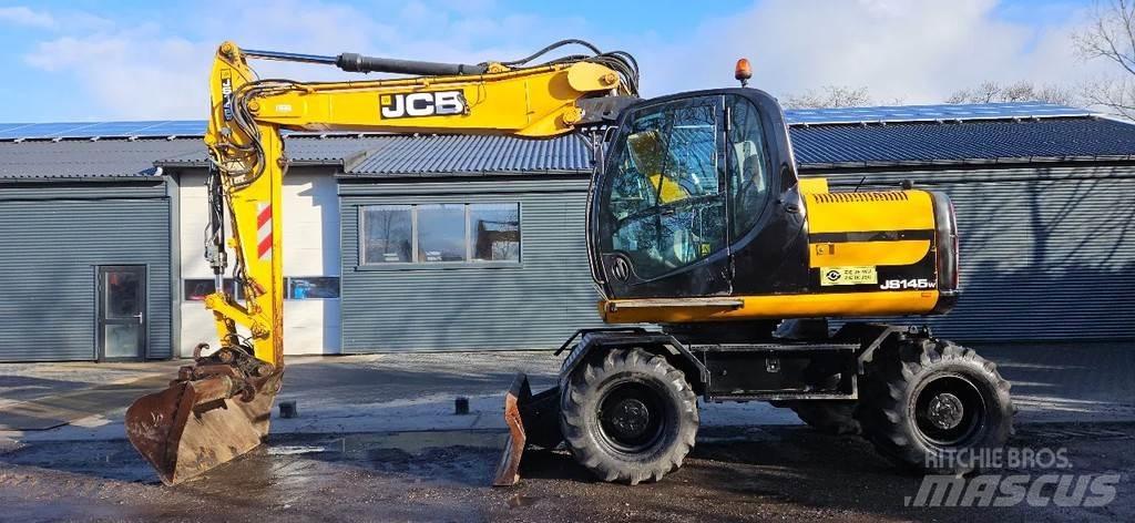 JCB JS145 W Lastik tekerli ekskavatörler