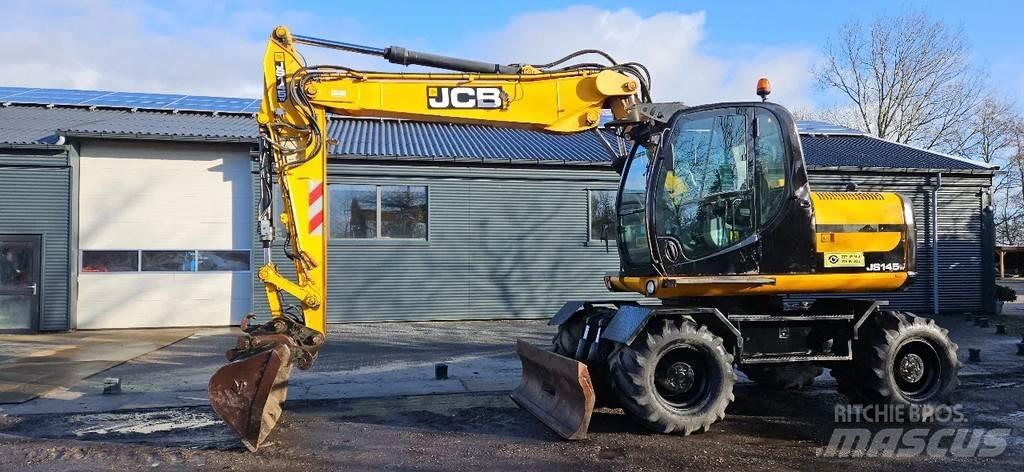 JCB JS145 W Lastik tekerli ekskavatörler