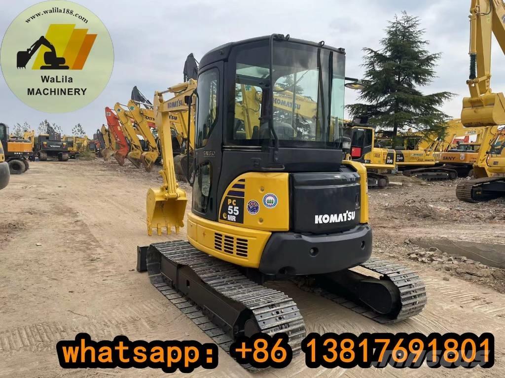 Komatsu PC 55 MR-3 Mini ekskavatörler, 7 tona dek