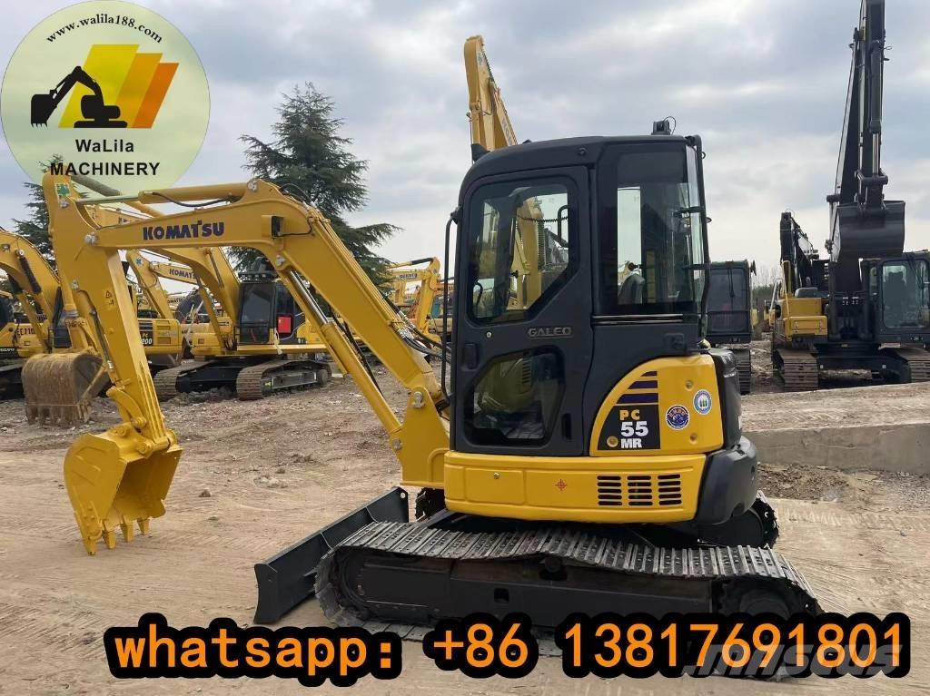 Komatsu PC 55 MR-3 Mini ekskavatörler, 7 tona dek