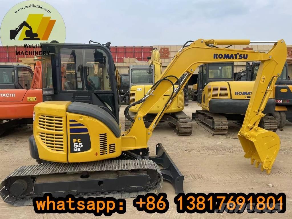 Komatsu PC 55 MR-3 Mini ekskavatörler, 7 tona dek
