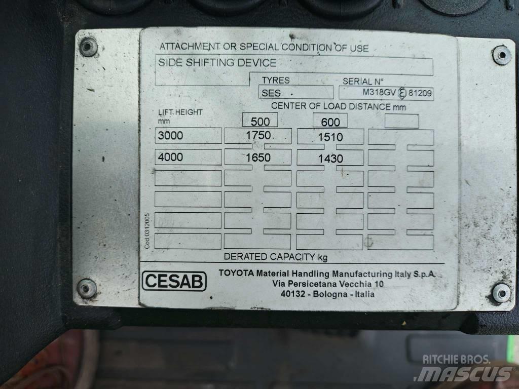 Cesab M 318 G LPG'li forkliftler