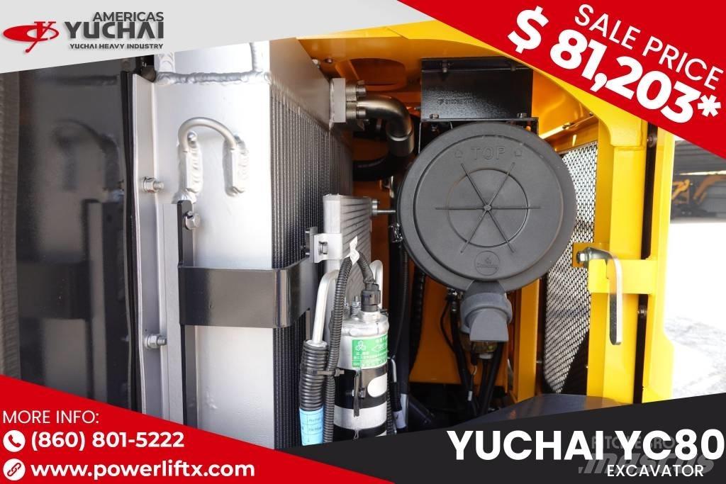 Yuchai YC80 Paletli ekskavatörler