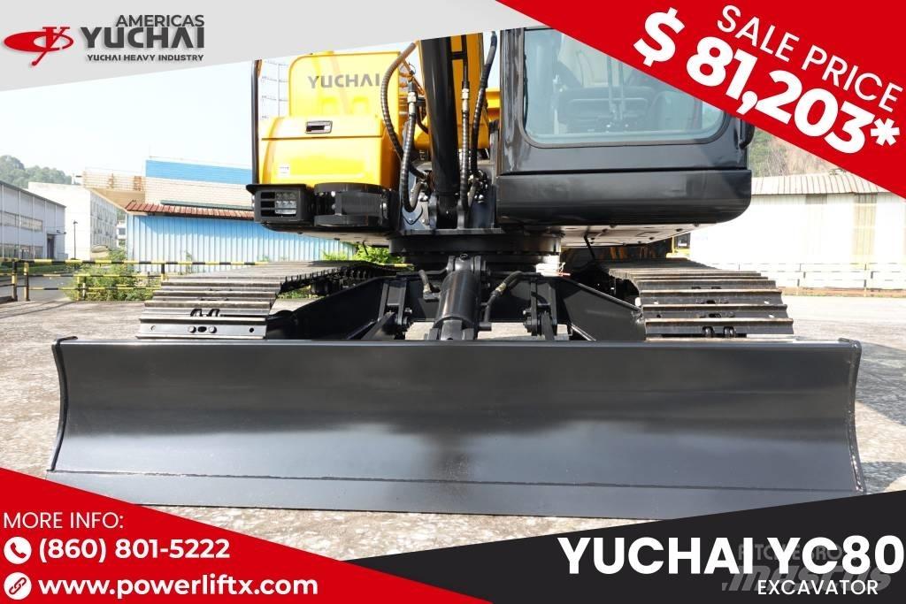 Yuchai YC80 Paletli ekskavatörler