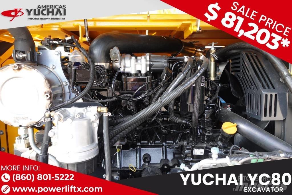 Yuchai YC80 Paletli ekskavatörler