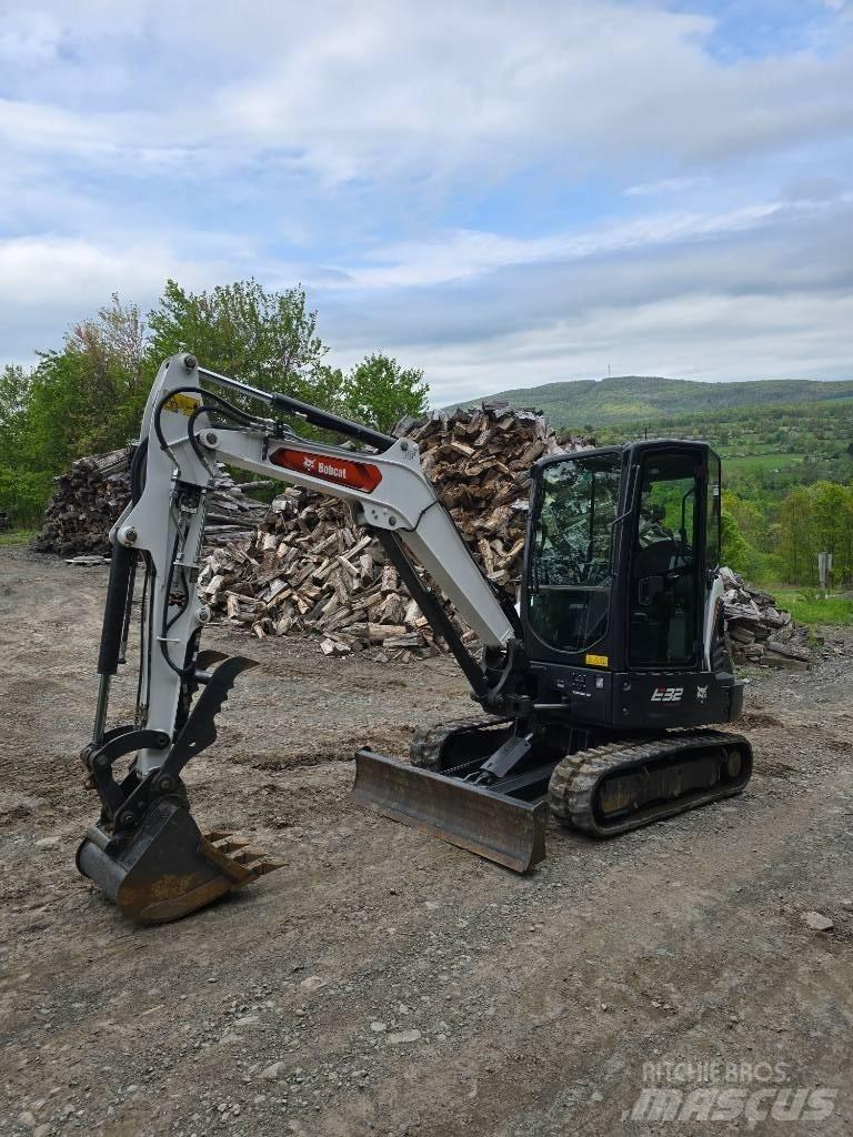 Bobcat E 32 Mini ekskavatörler, 7 tona dek