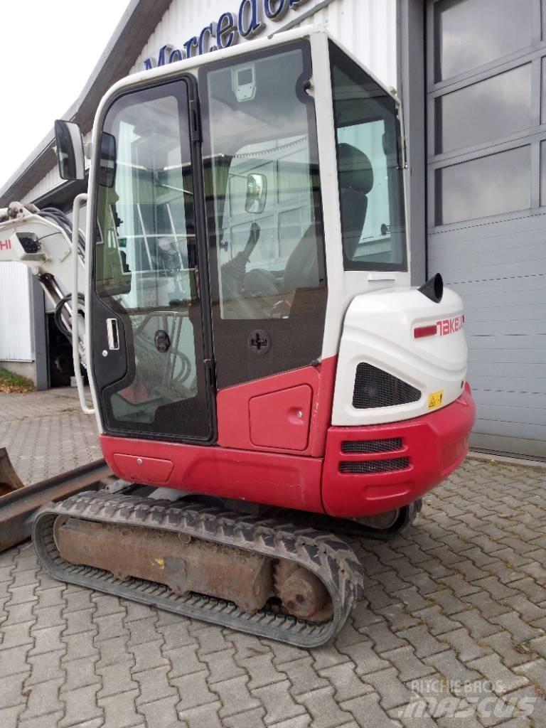Takeuchi TB 230 Mini ekskavatörler, 7 tona dek
