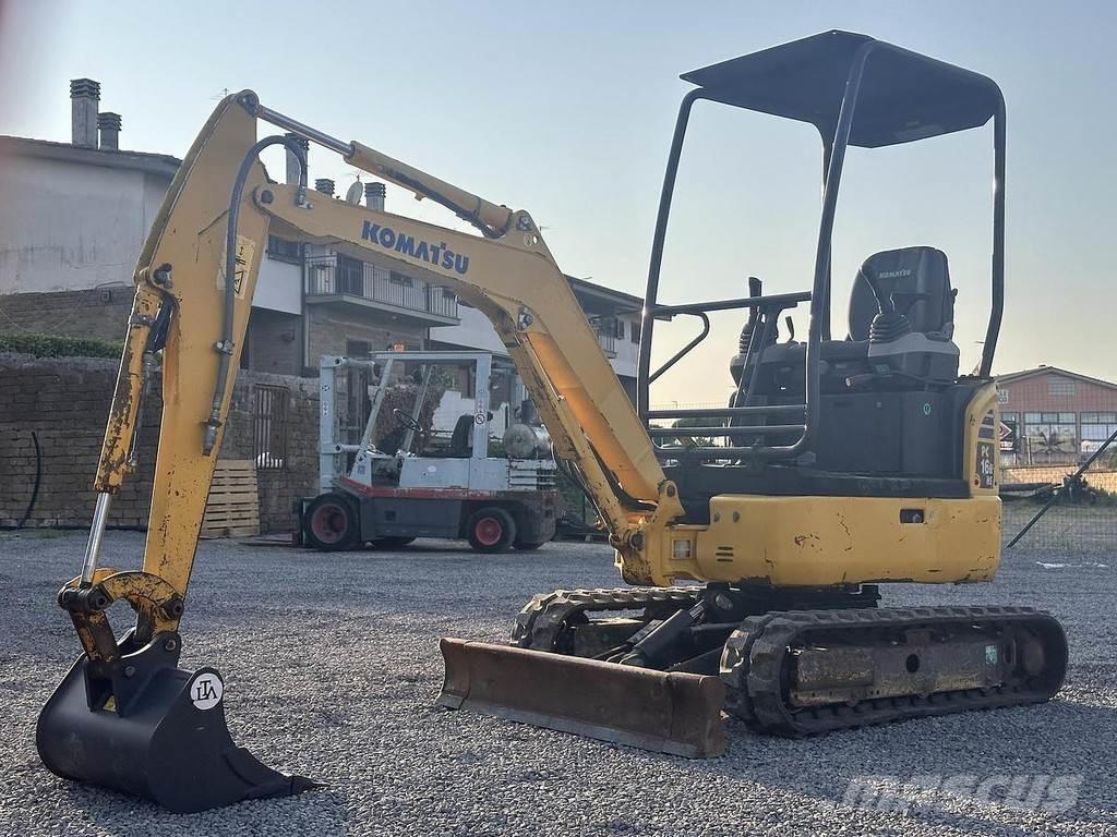 Komatsu PC16R-3HS Mini ekskavatörler, 7 tona dek