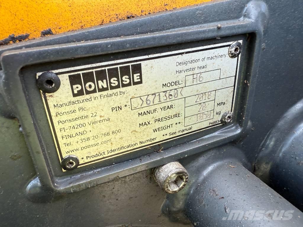 Ponsse ERGO 8W Biçerdöverler