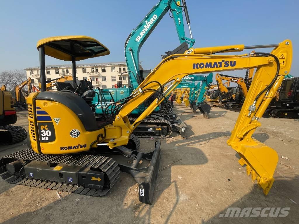 Komatsu PC 30 Mini ekskavatörler, 7 tona dek