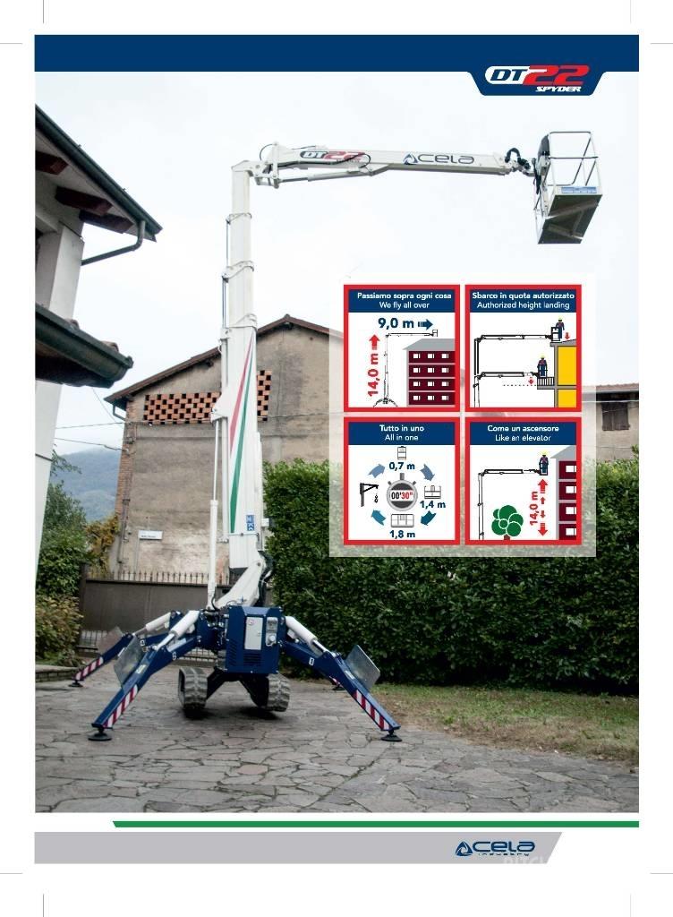 Cela Crawler DT22 Diger lift ve platformlar
