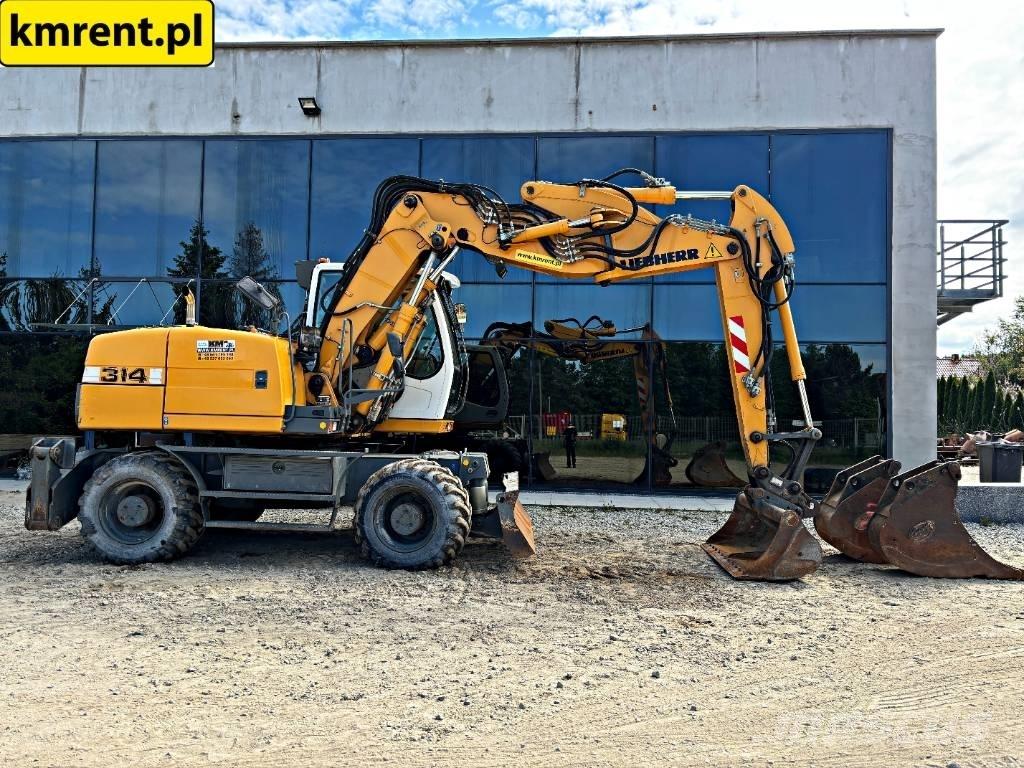 Liebherr A 314 Lastik tekerli ekskavatörler