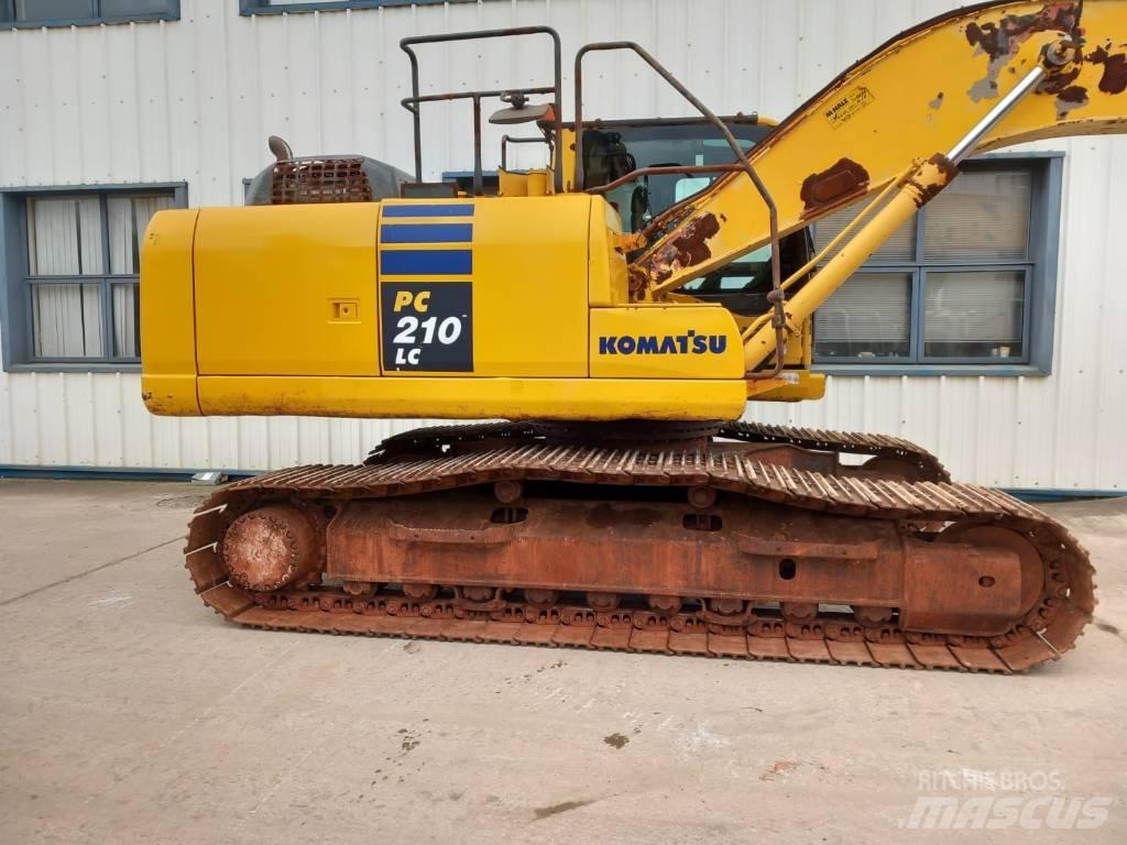 Komatsu PC210LC-10 Paletli ekskavatörler