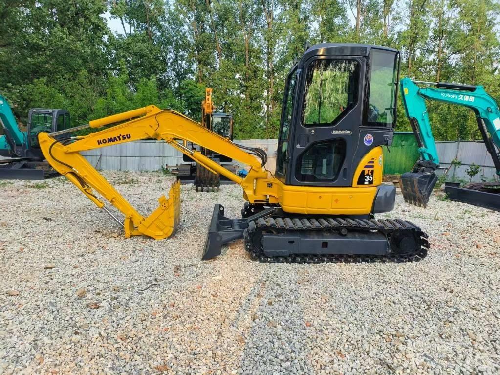 Komatsu PC 35 Mini ekskavatörler, 7 tona dek