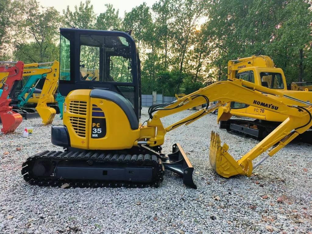 Komatsu PC 35 Mini ekskavatörler, 7 tona dek