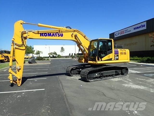 Komatsu PC 210 LC-11 Paletli ekskavatörler