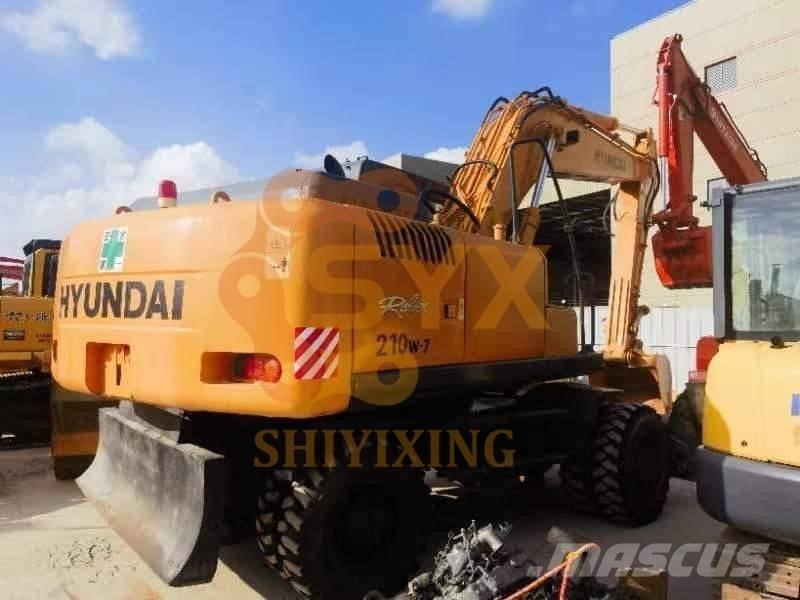 Hyundai 210W-7 Lastik tekerli ekskavatörler