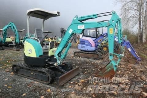 Yanmar Vio 20-3 Mini ekskavatörler, 7 tona dek