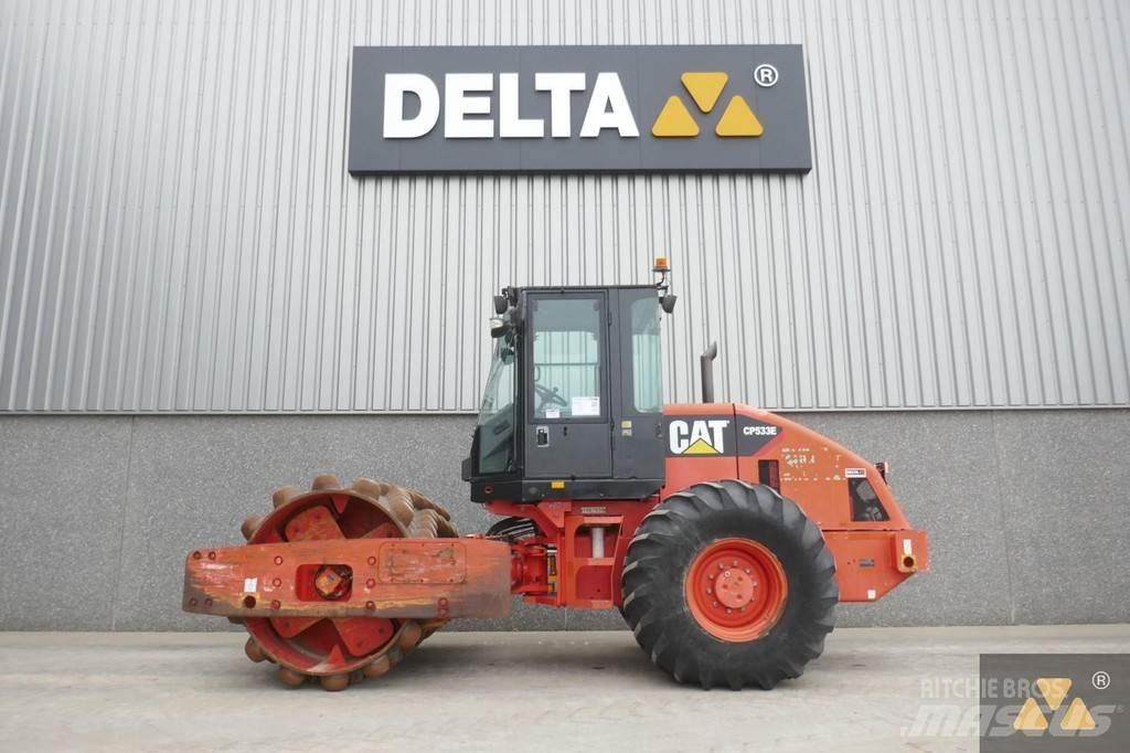 CAT CP533E Tek tamburlu silindirler