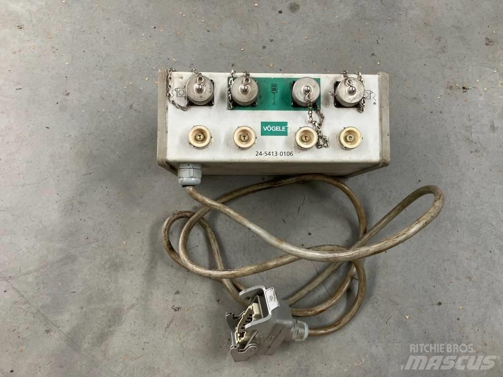 Vögele S 800/700/600 Asfalt sericiler