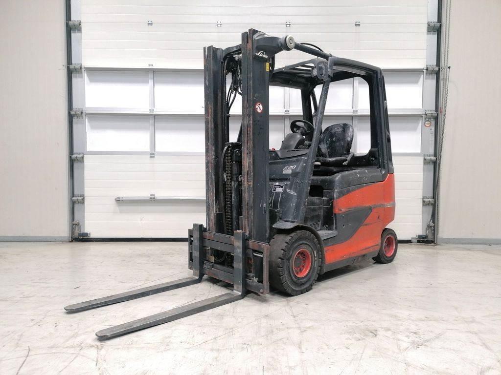 Linde E20H-01/600 Elektrikli forkliftler