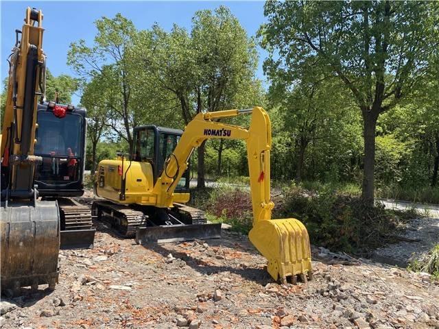 Komatsu PC56-7 Paletli ekskavatörler