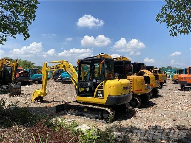 Komatsu PC56-7 Paletli ekskavatörler