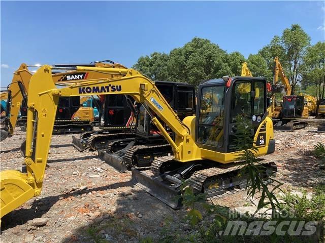 Komatsu PC56-7 Paletli ekskavatörler