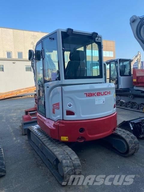 Takeuchi TB 335 R Mini ekskavatörler, 7 tona dek