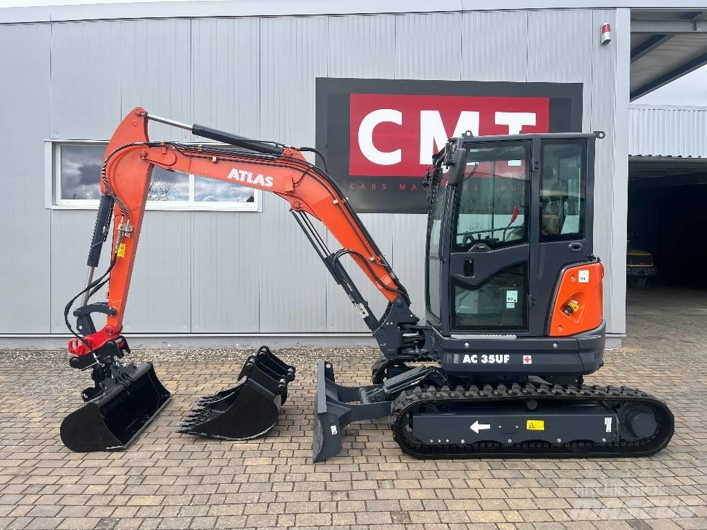 Atlas AC 35 UF Mini ekskavatörler, 7 tona dek
