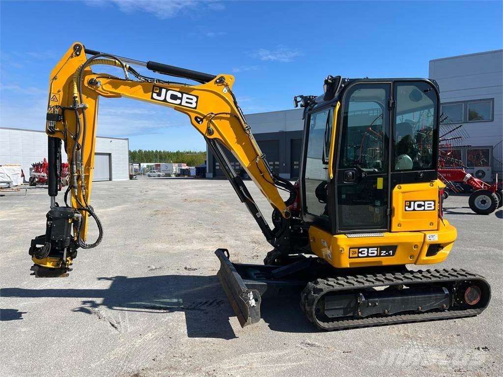 JCB 35Z-1 Paletli ekskavatörler