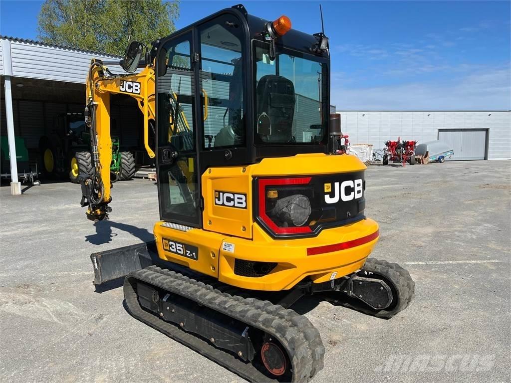 JCB 35Z-1 Paletli ekskavatörler