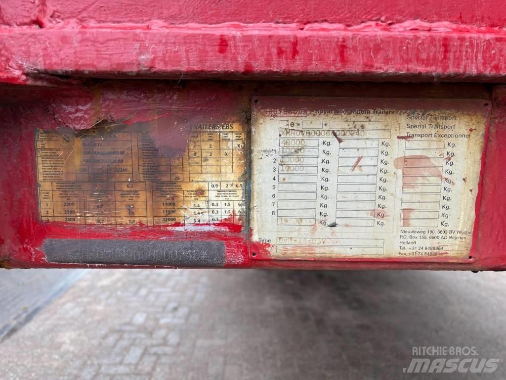 Nooteboom OVB-48-03V Flatbed çekiciler