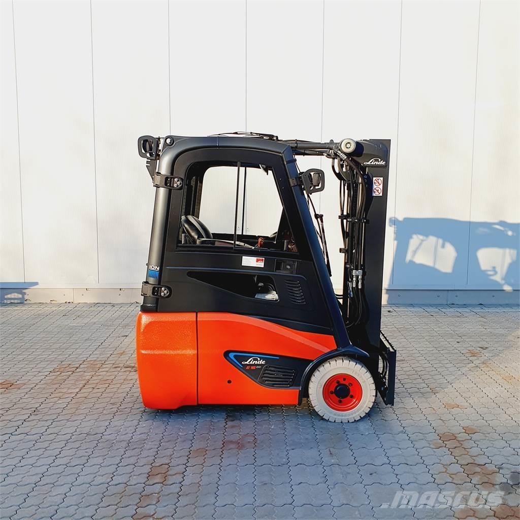 Linde E16C Elektrikli forkliftler