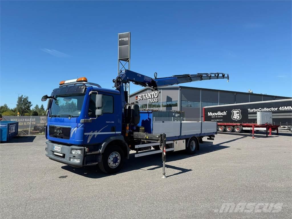 MAN TGM 15.290 4x2 Araç üzeri vinçler