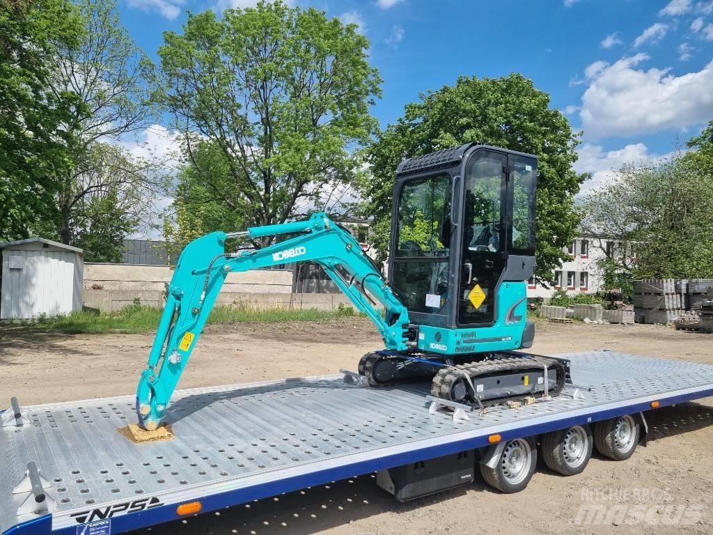 Kobelco SK17SR-3E Mini ekskavatörler, 7 tona dek