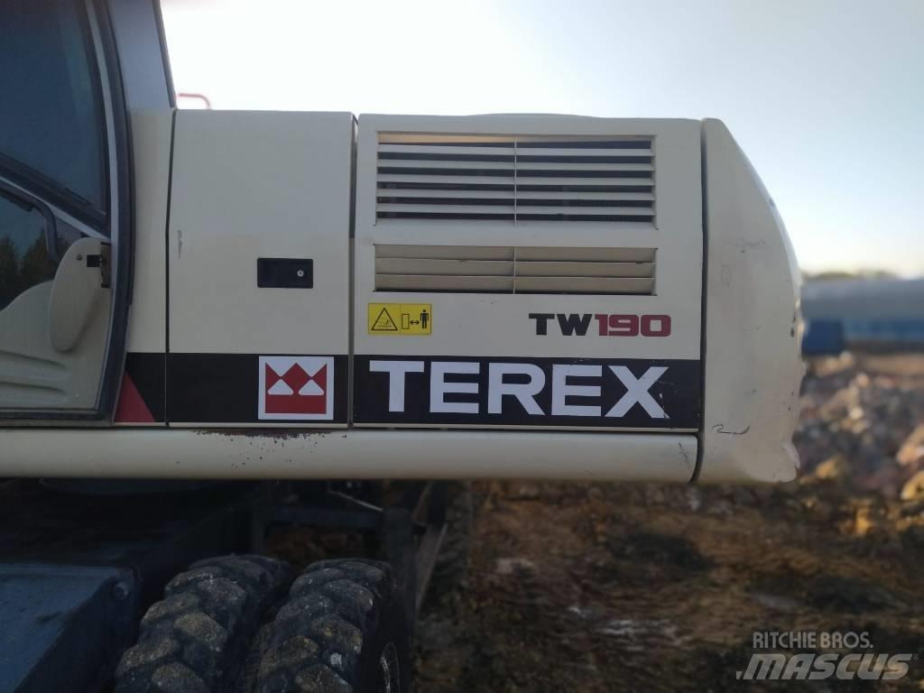 Terex TW 190 Lastik tekerli ekskavatörler