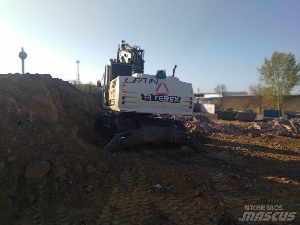 Terex TW 190 Lastik tekerli ekskavatörler