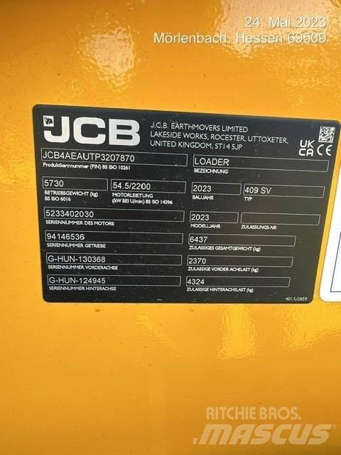 JCB 409 Tekerlekli yükleyiciler