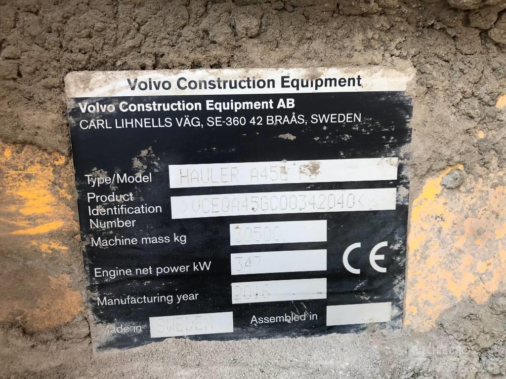 Volvo A 45 G FS Belden kirma kaya kamyonu