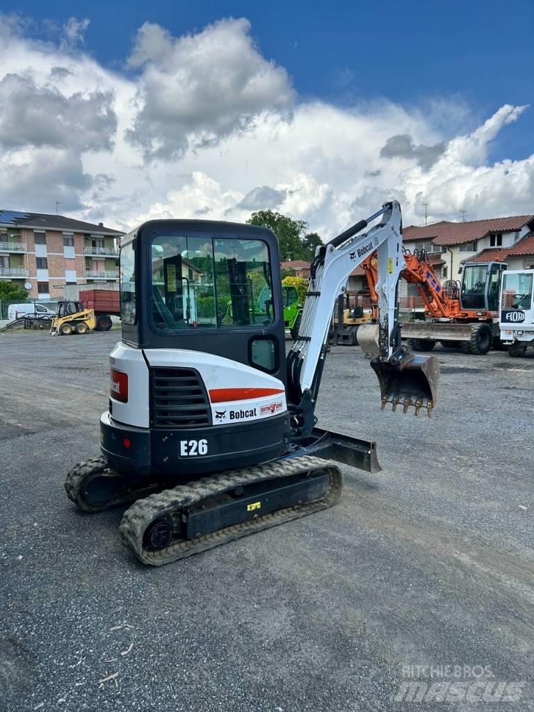 Bobcat E 26 Mini ekskavatörler, 7 tona dek
