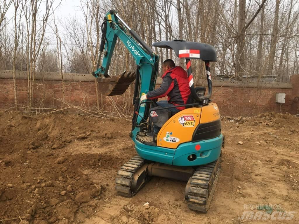 Kubota U 20 Mini ekskavatörler, 7 tona dek