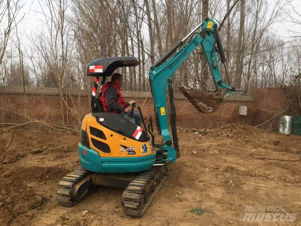Kubota U 20 Mini ekskavatörler, 7 tona dek