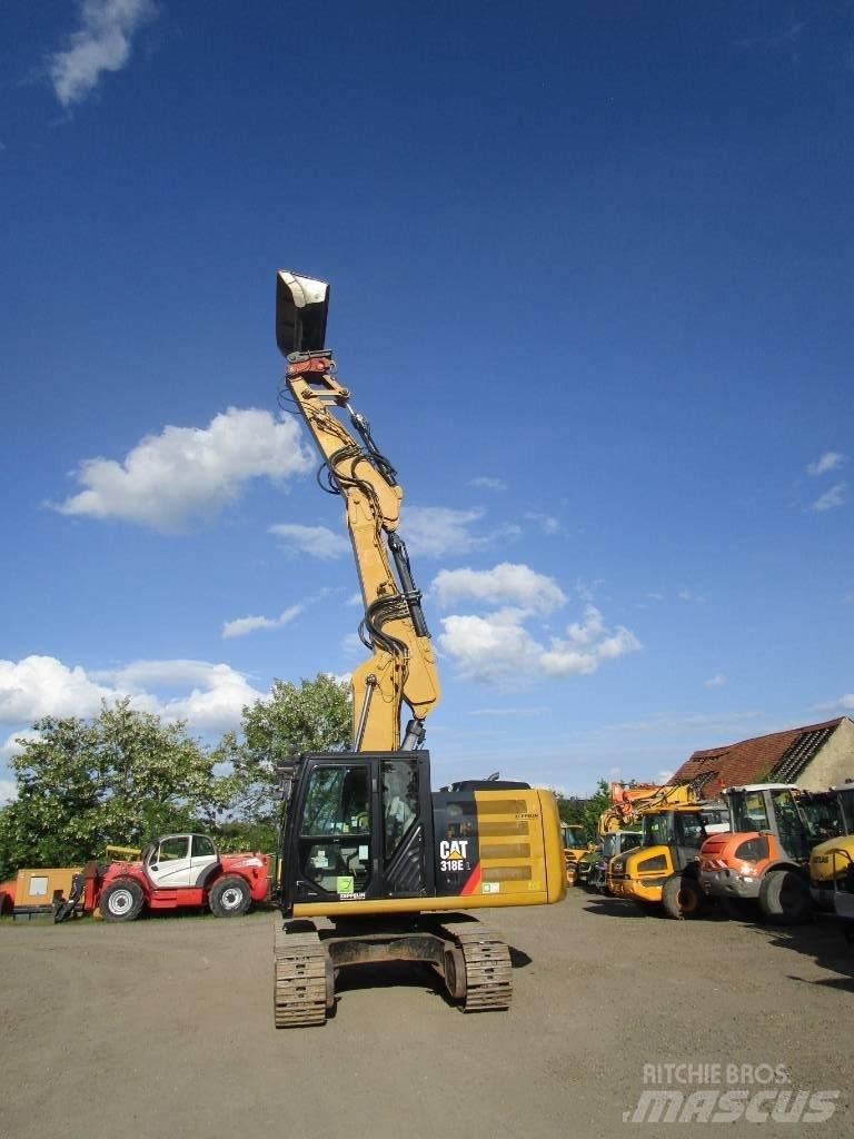 CAT 318 E L   320 322 Paletli ekskavatörler