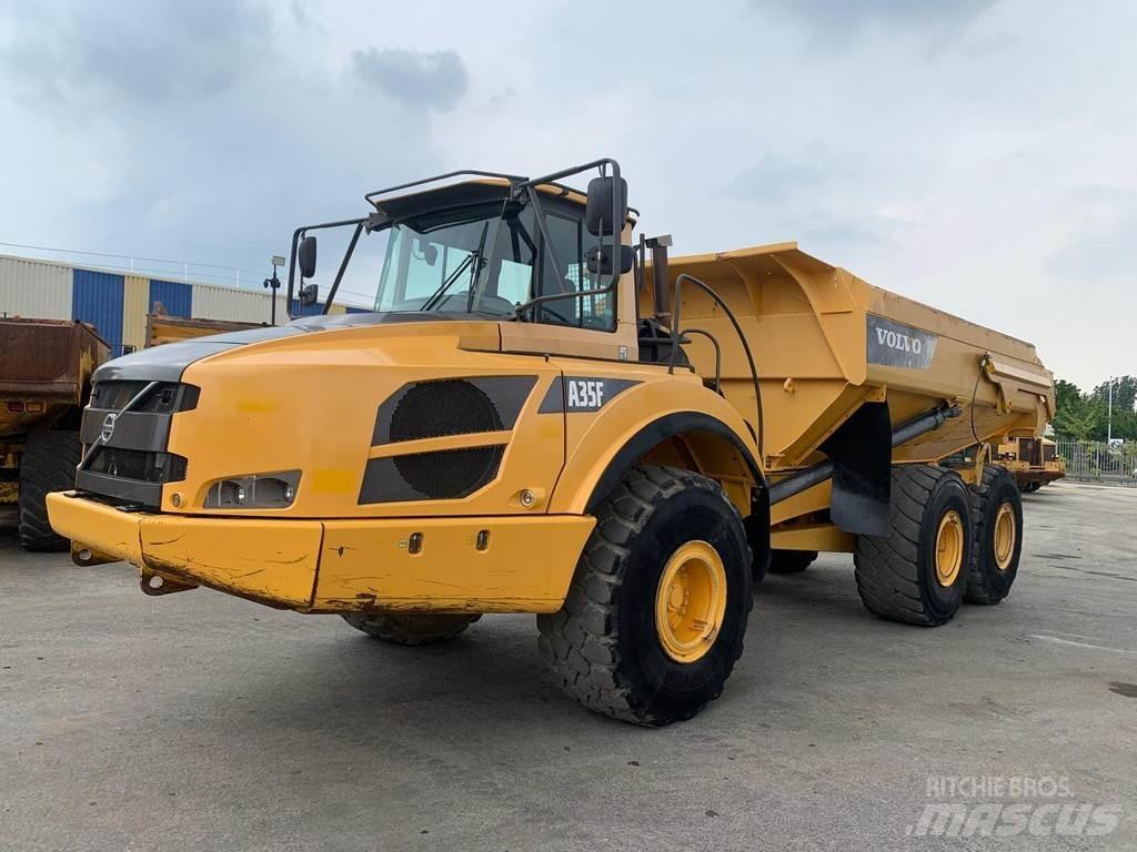 Volvo A35F NVT Belden kirma kamyonlar
