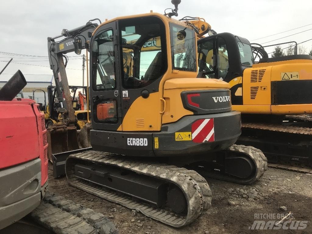 Volvo ECR 88 D Midi ekskavatörler 7 - 12 t