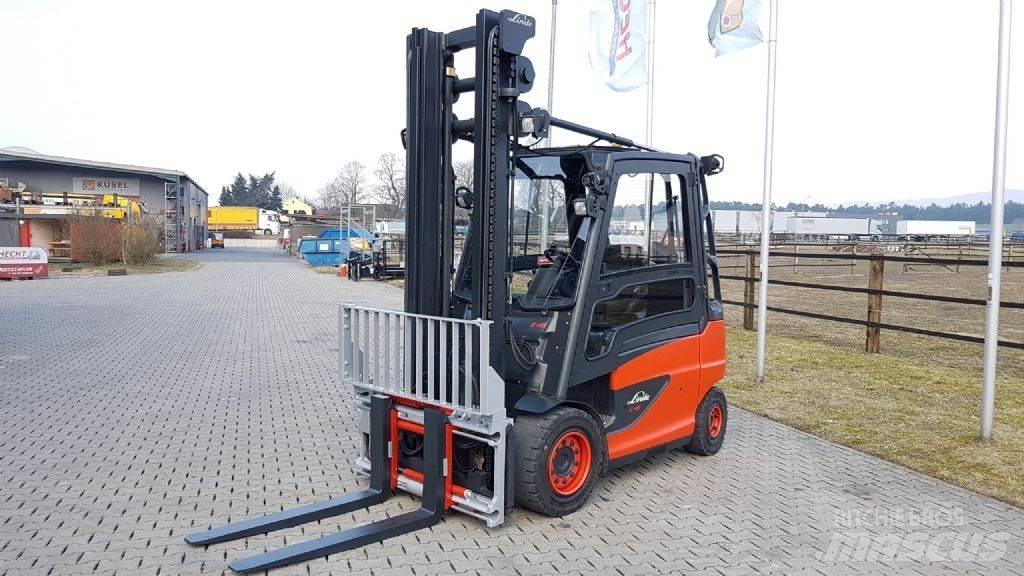 Linde E45H-01/550 Elektrikli forkliftler